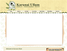 Tablet Screenshot of karunaiullam.org